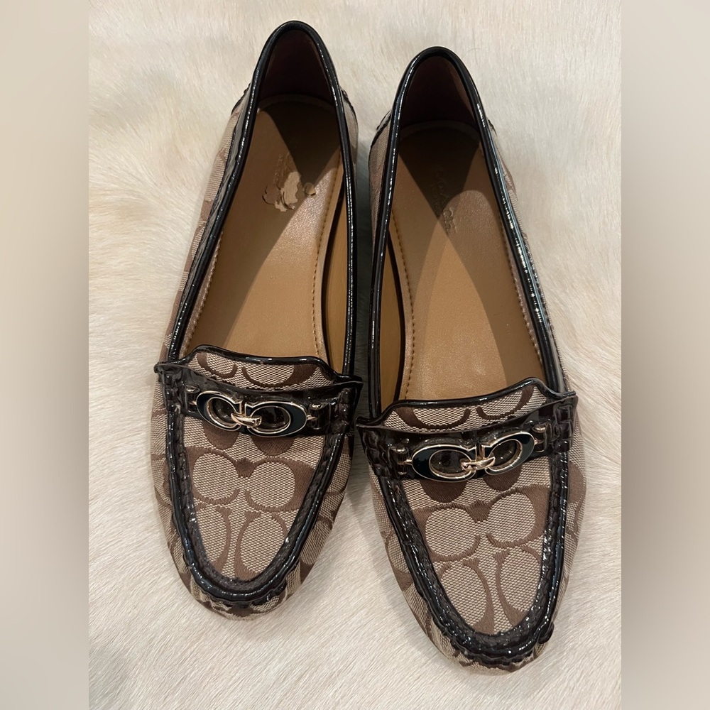 COACH Fortunata Loafers, size 9